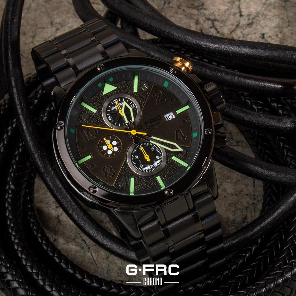 Reloj G-force Original H3716g Cronografo + Estuche